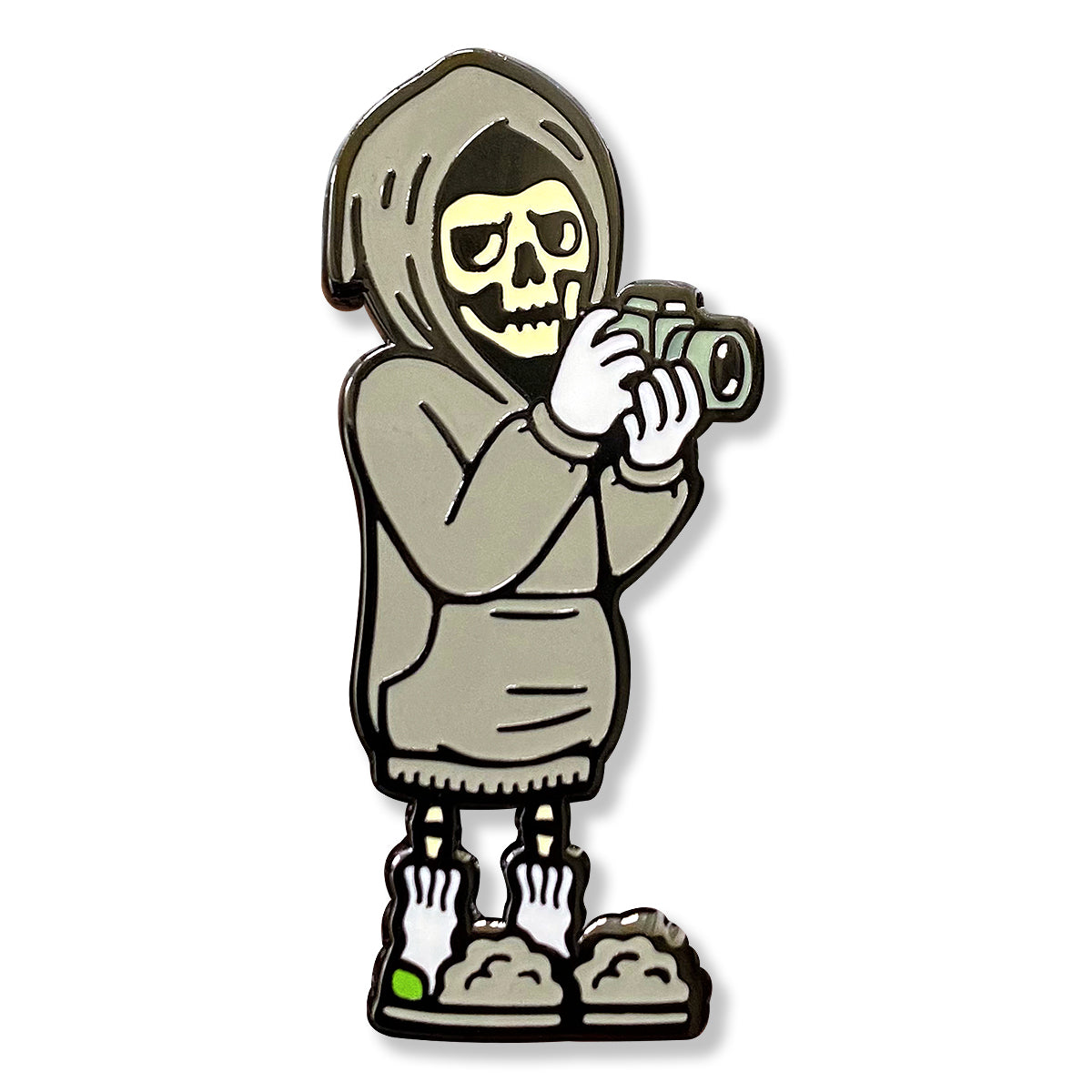 Snapshot Reaper Pin (Grey) - datacrew