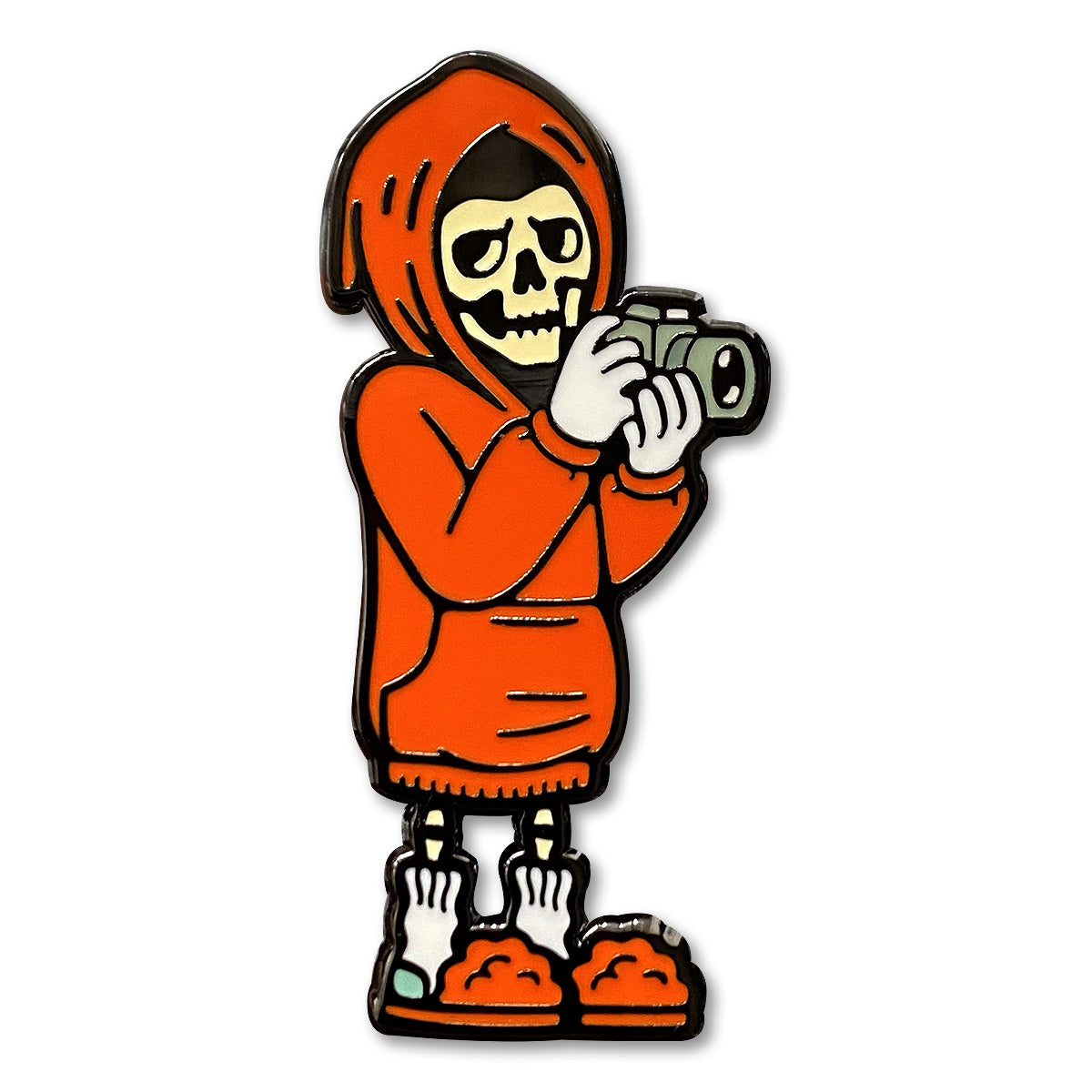 Snapshot Reaper Pin (Orange) - datacrew
