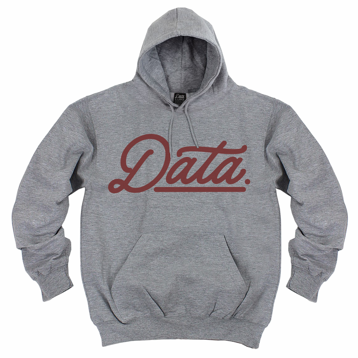 Logo Hoodie (Heather Grey) - datacrew