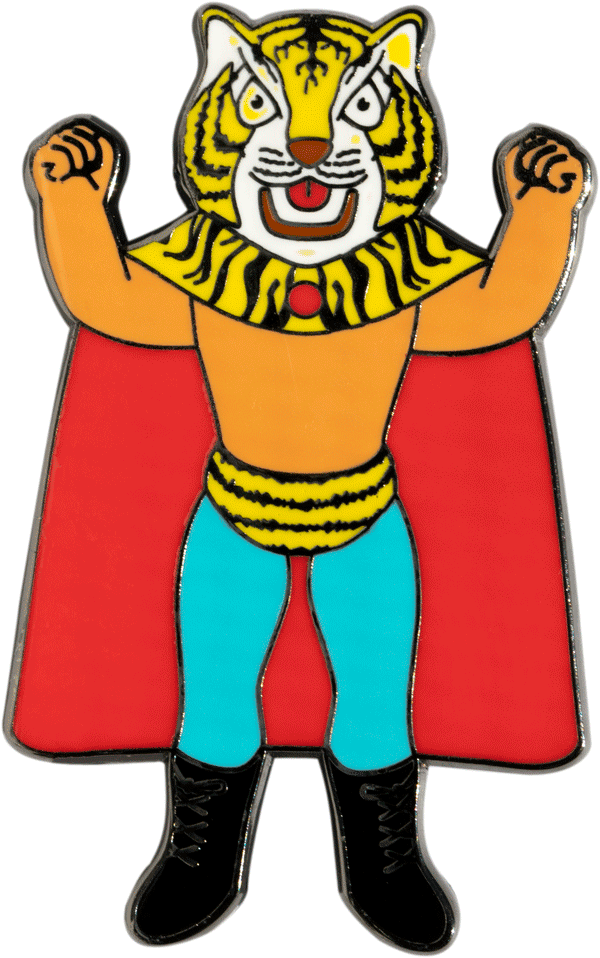Tiger Mask Pin - datacrew
