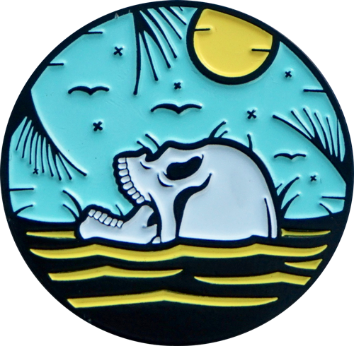 Permanent Island Pin - datacrew