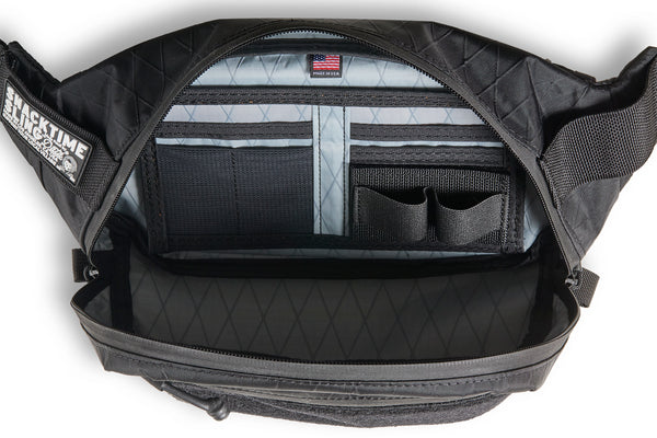 Snacktime Sling™ (X-PAC - Black / Light Grey Inner)