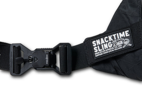 Snacktime Sling™ (X-PAC - Black / Light Grey Inner)