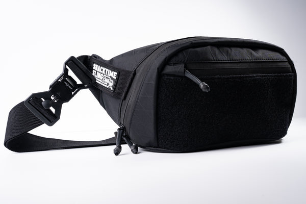 Snacktime Sling™ (X-PAC - Black / Hi-Vis Orange)