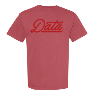 Logo Tee (Crimson) - datacrew