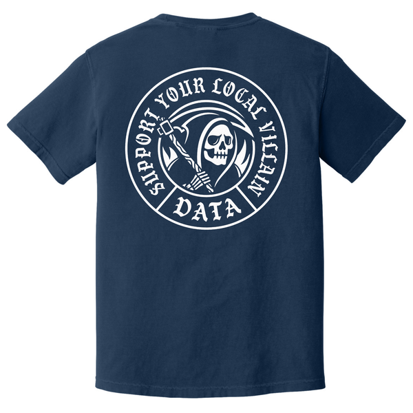 Data Badge Tee (Navy)