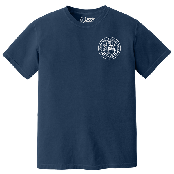 Data Badge Tee (Navy)