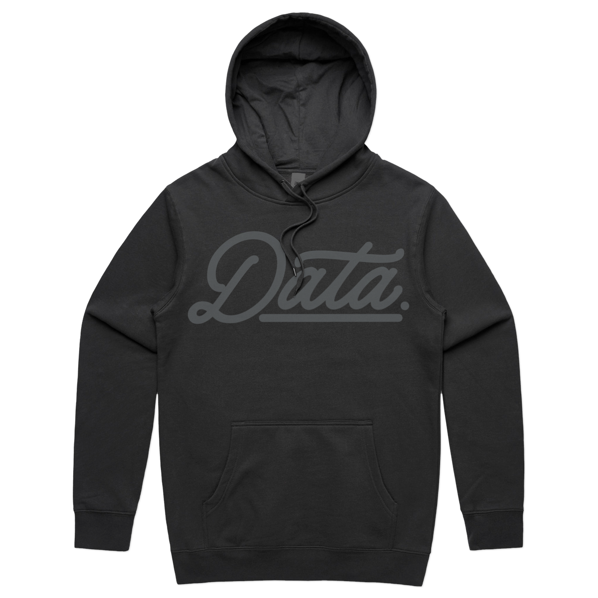 Logo Hoodie (Coal) - datacrew