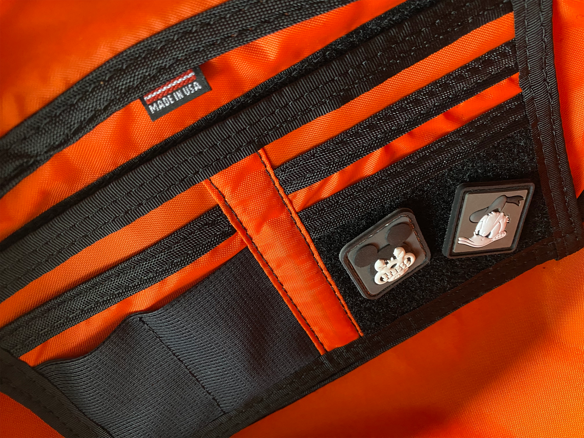 Snacktime Sling™ (X-PAC - Desert Olive / Hi-Vis Orange) *PREORDER* - datacrew