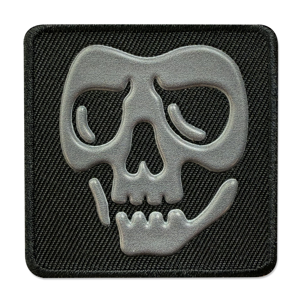 Skullface TPU Patch (Grey) - datacrew