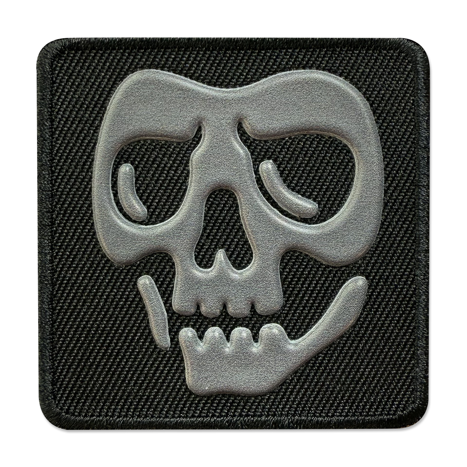 Skullface TPU Patch (Grey) - datacrew