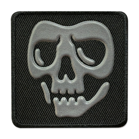 Skullface TPU Patch (Grey) - datacrew