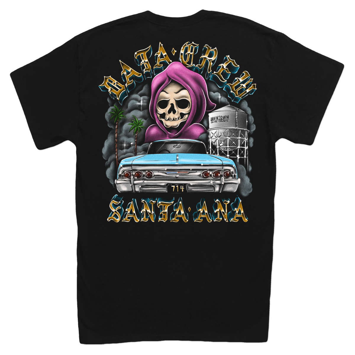 Santa Ana Benjie Tee (Blk) - datacrew