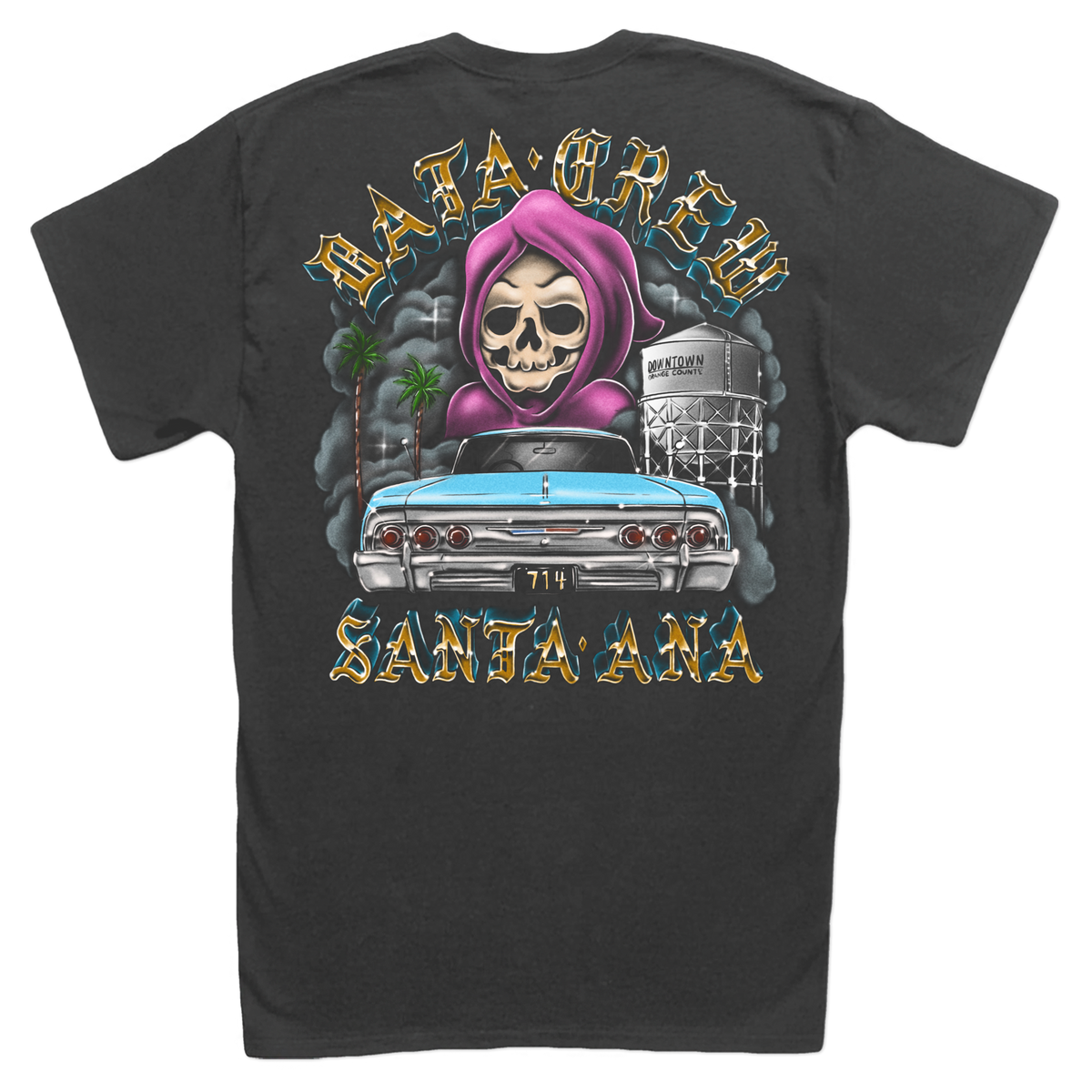 Santa Ana Benjie Tee (Grey) - datacrew