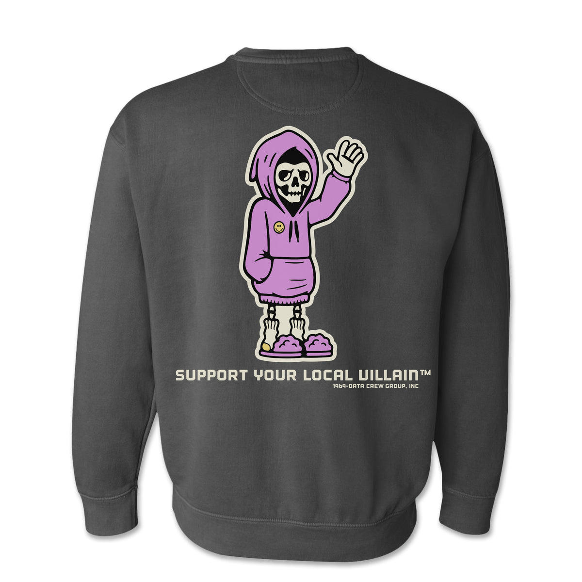 Hello Reaper Crewneck (Pepper) - datacrew