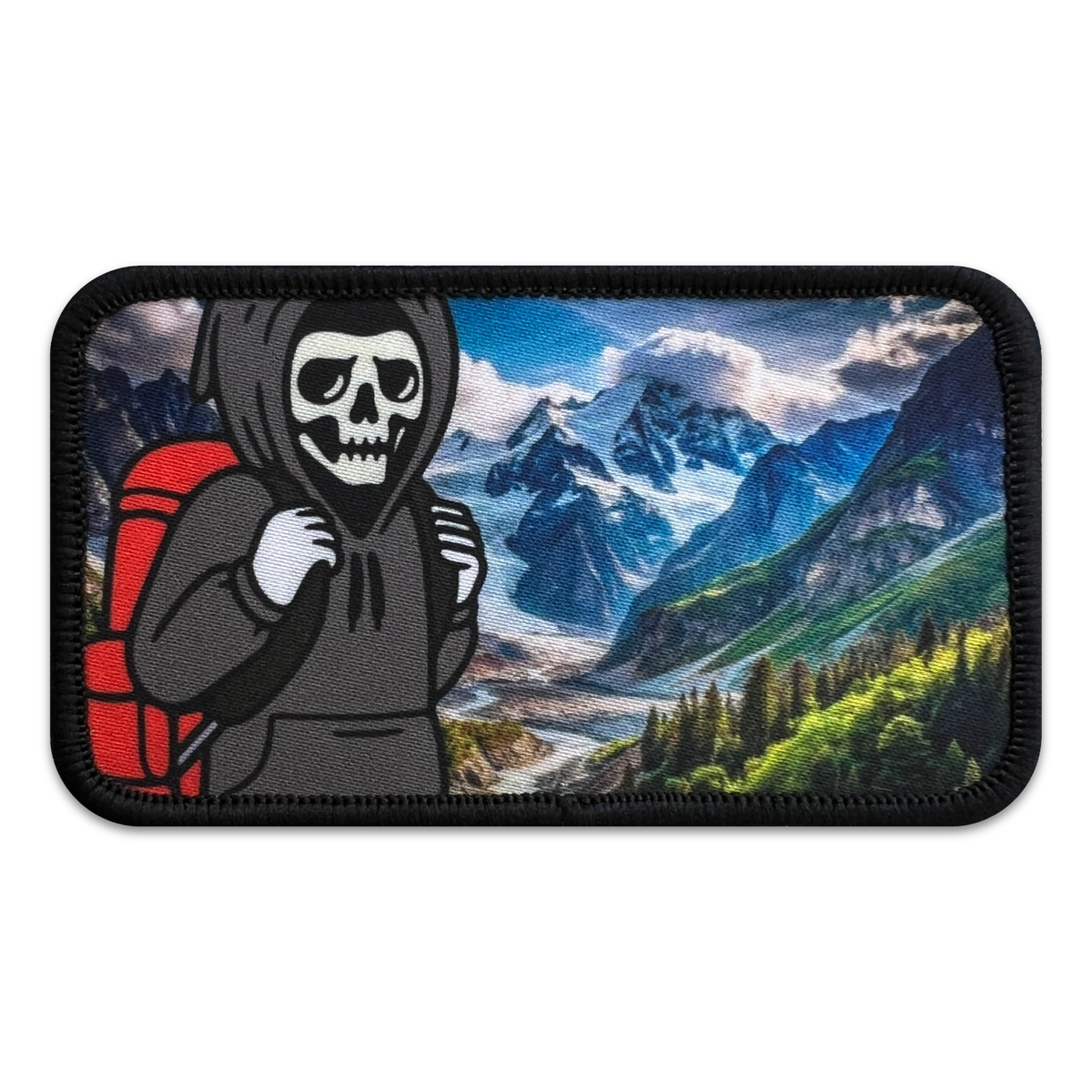 Hiking Reaper Patch - datacrew