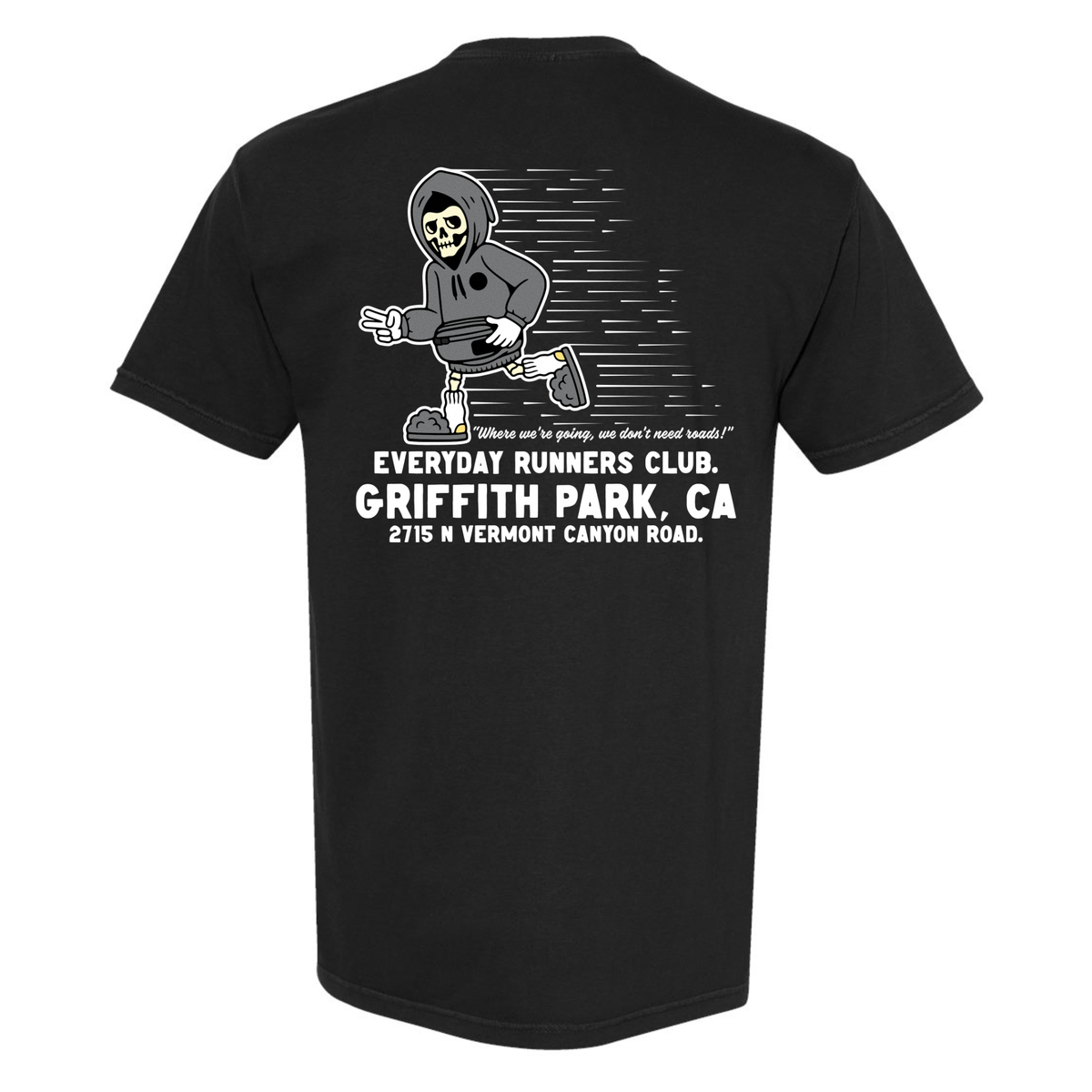 Running Reaper Tee (Black) - datacrew