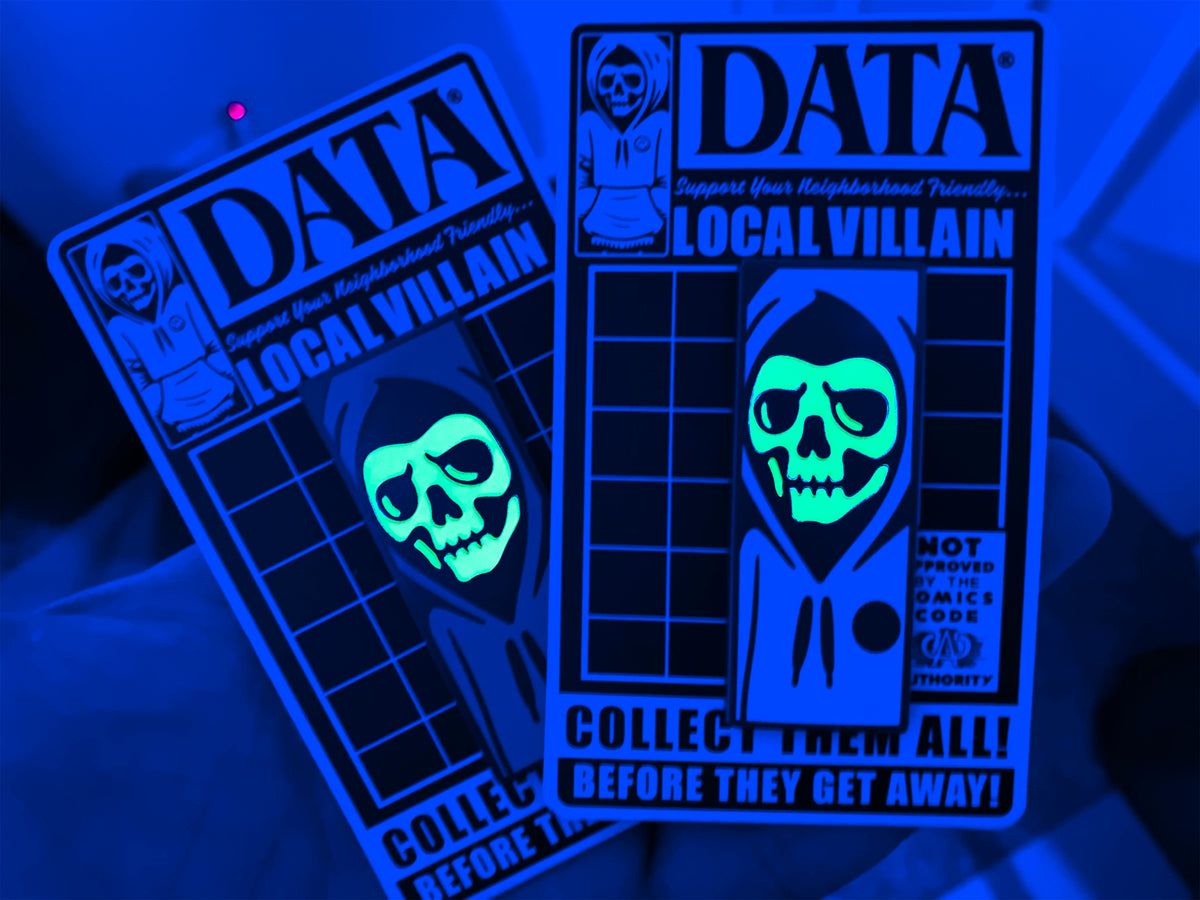 Reaper Cameo Pin (grey / Glow) - datacrew