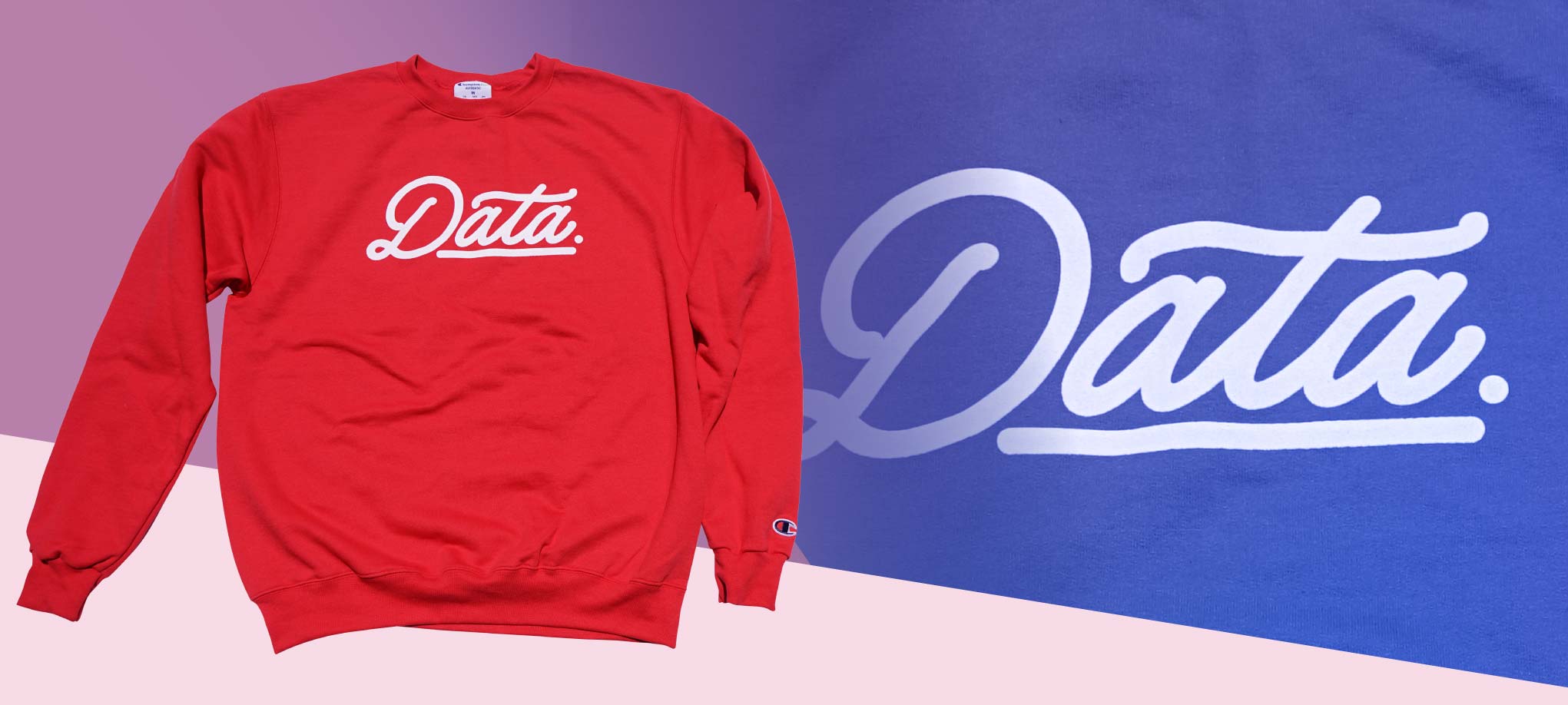 Data Logo Crewneck (Champion)