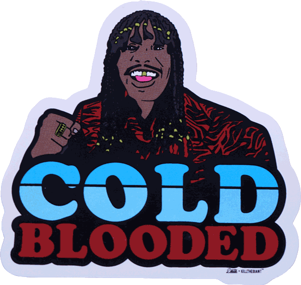 Cold Blooded Sticker - datacrew
