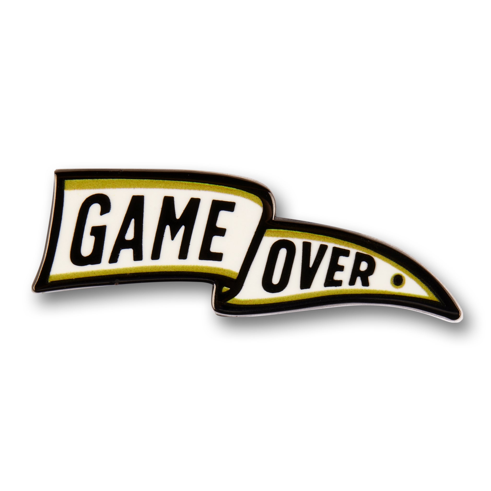 Game Over Gold Pin - datacrew
