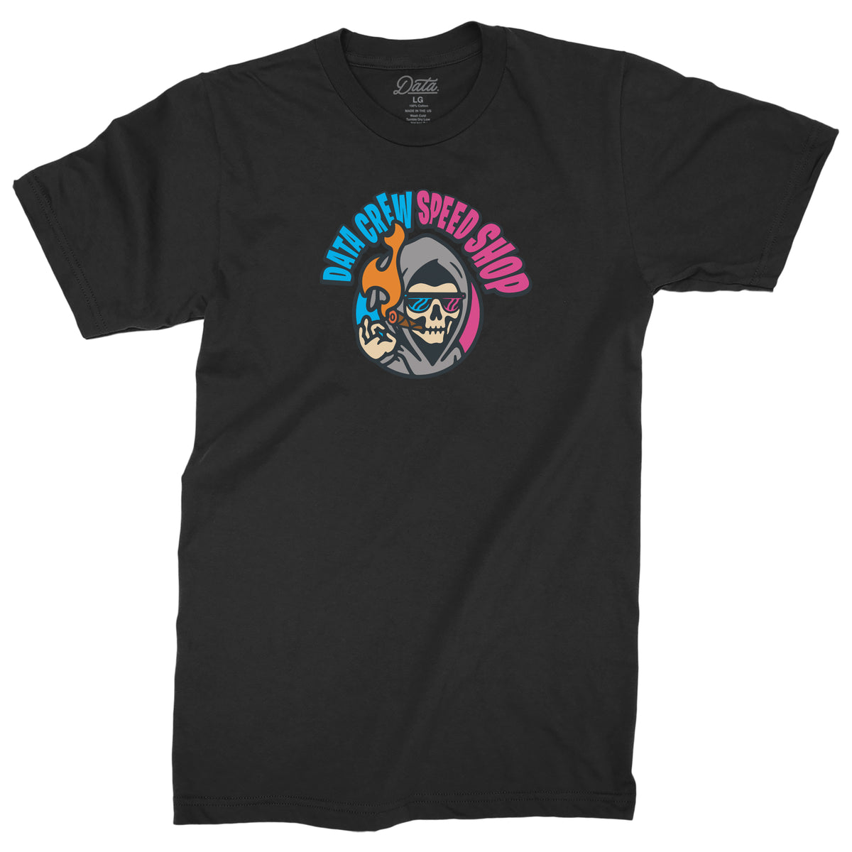 Speed Shop Tee (BLK) - datacrew