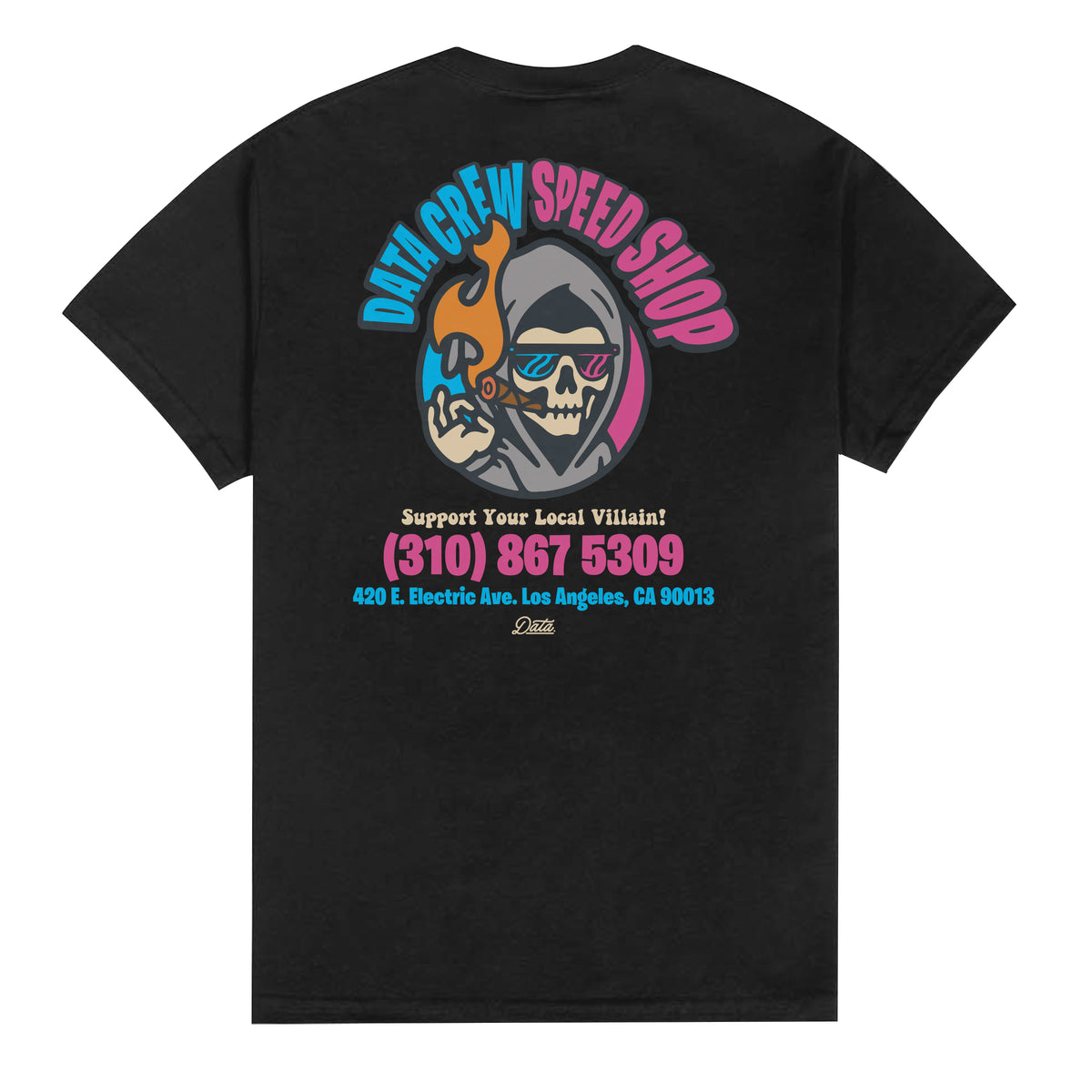Speed Shop Tee (BLK) - datacrew