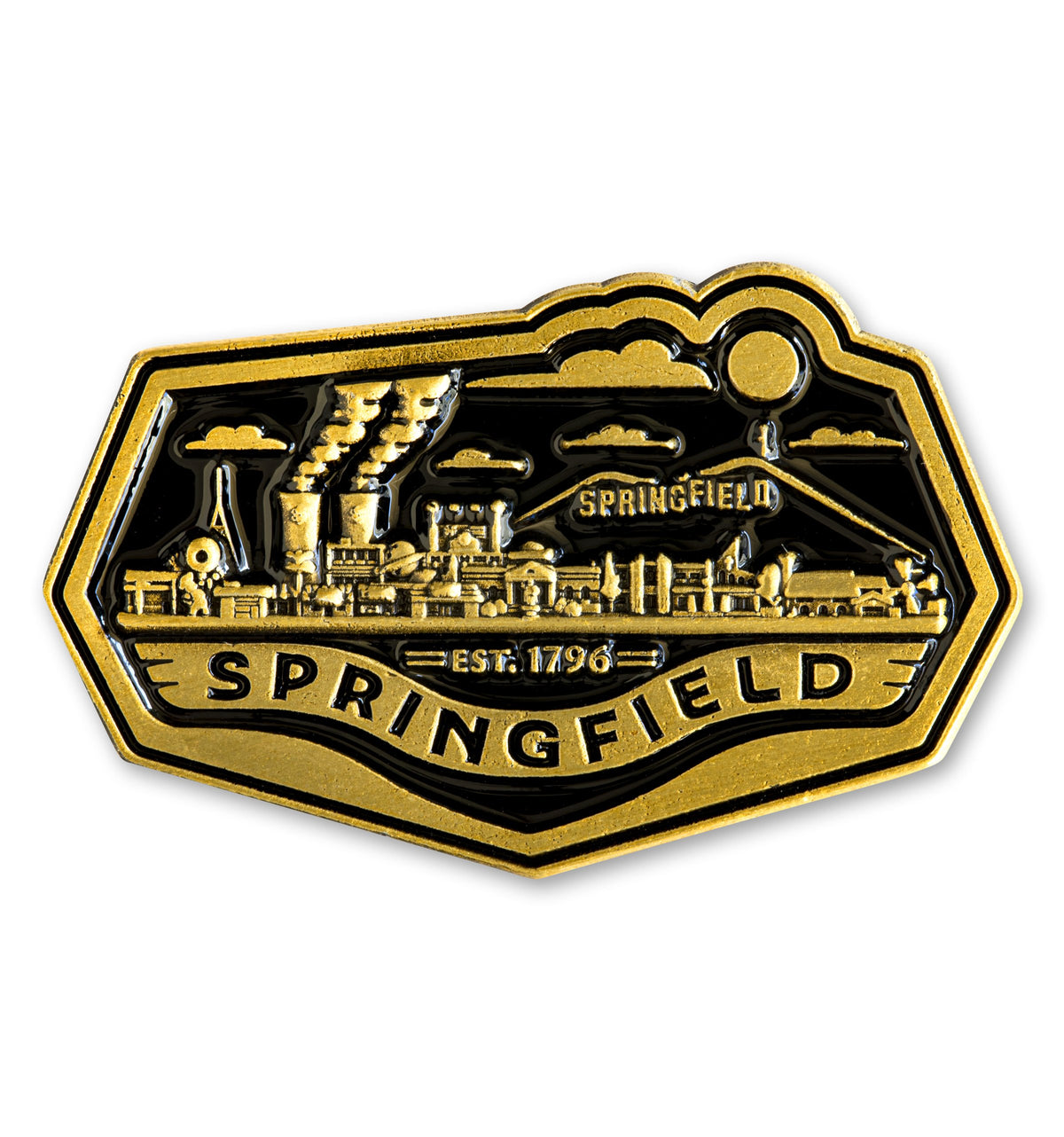 Springfield Badge Pin - datacrew