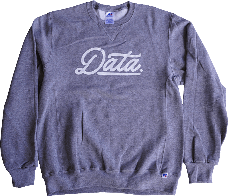 Data Script Dri-Power Crewneck (Russell) - datacrew