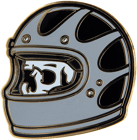 Skull Helmet Pin - datacrew