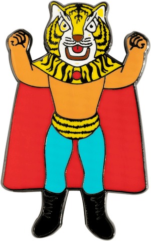 Tiger Mask Pin - datacrew