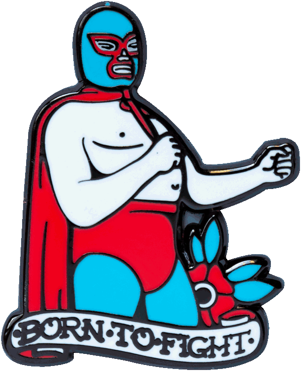 Born to Fight Pin - datacrew