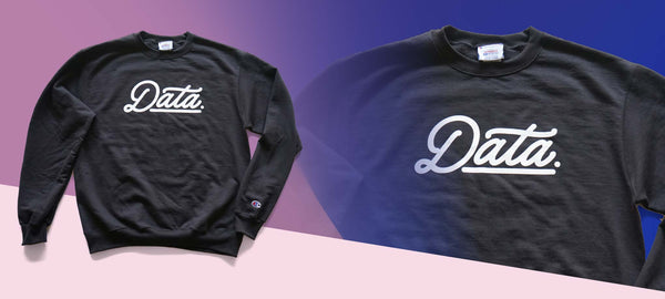 Smooth Logo Crewneck (Champion) - datacrew