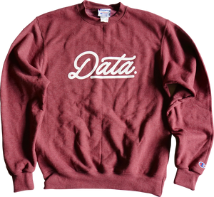 Smooth Logo Crewneck (Champion) - datacrew