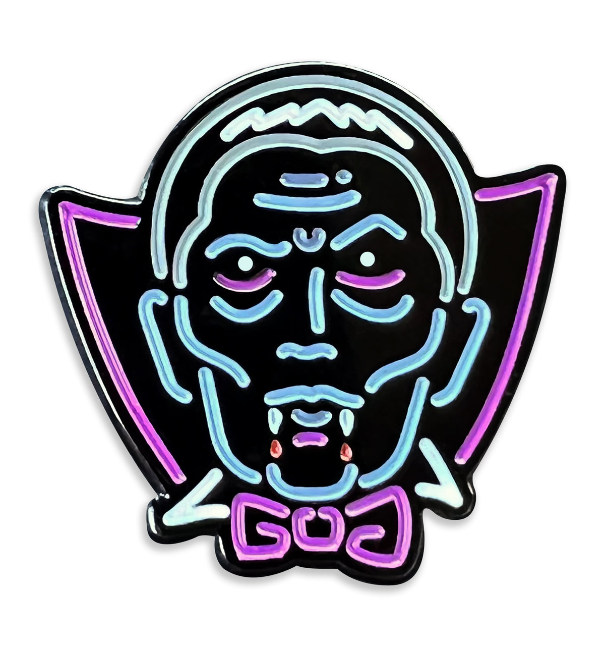 Neon Dracula Pin - datacrew
