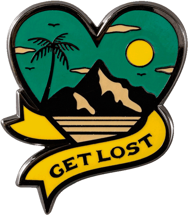 “Get Lost” Pin - datacrew