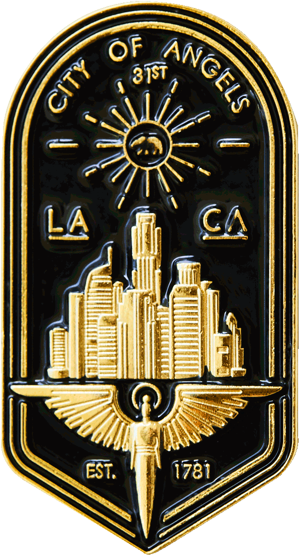 L.A. Badge Pin - datacrew