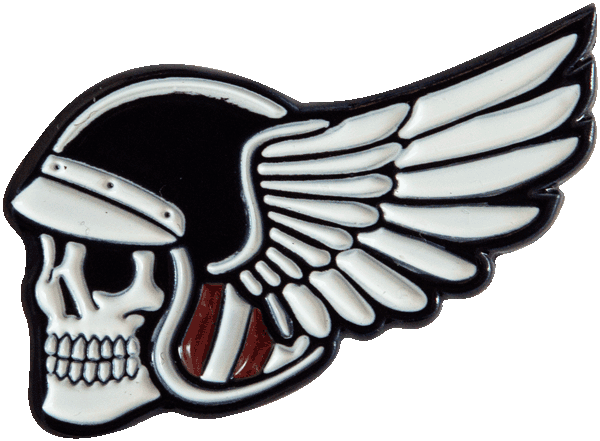 Wing Skull Pin - datacrew